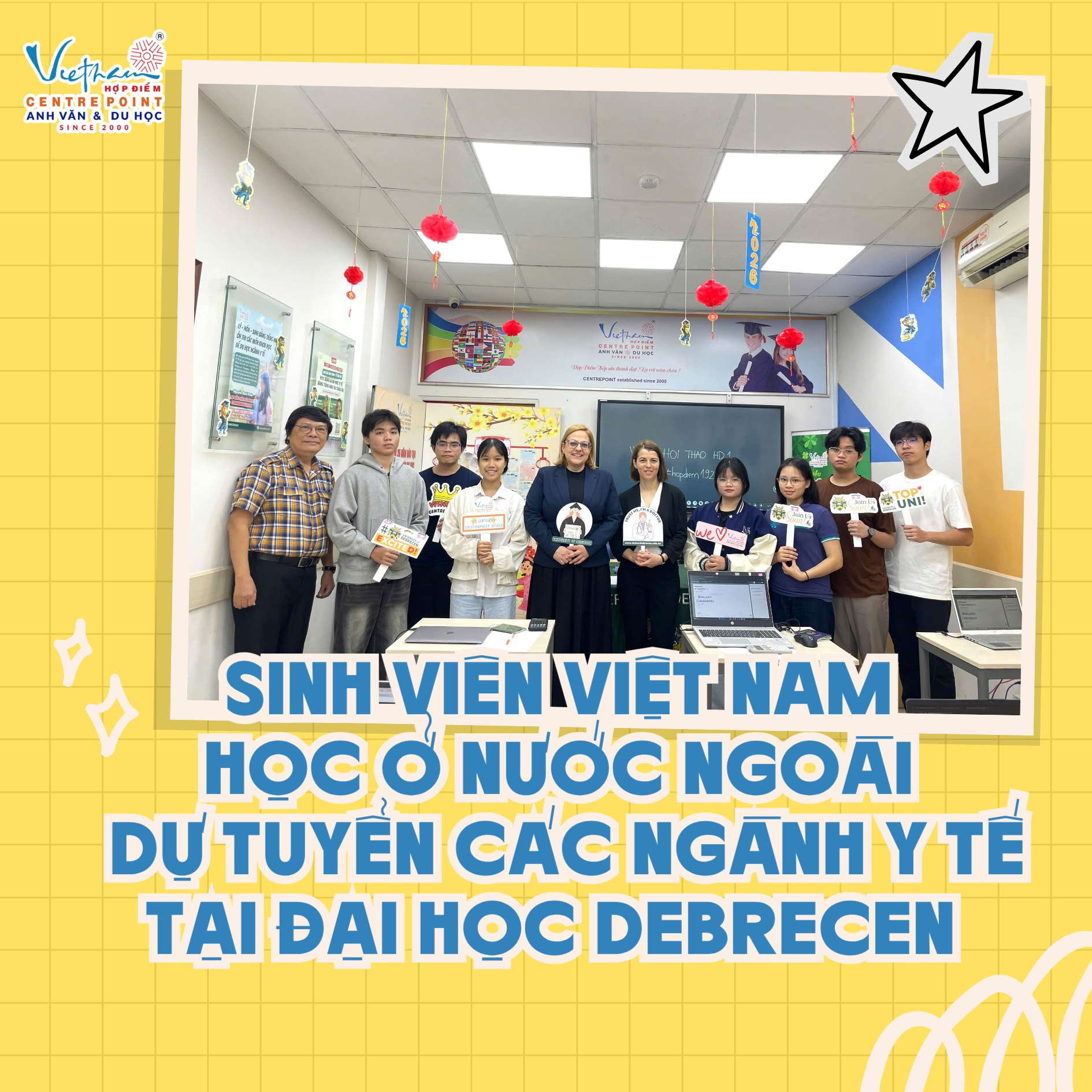 SINH VIÊN VIỆT NAM HỌC Ở NƯỚC NGOÀI DỰ TUYỂN CÁC NGÀNH Y NHA DƯỢC TẠI ĐẠI HỌC DEBRECEN HUNGARY