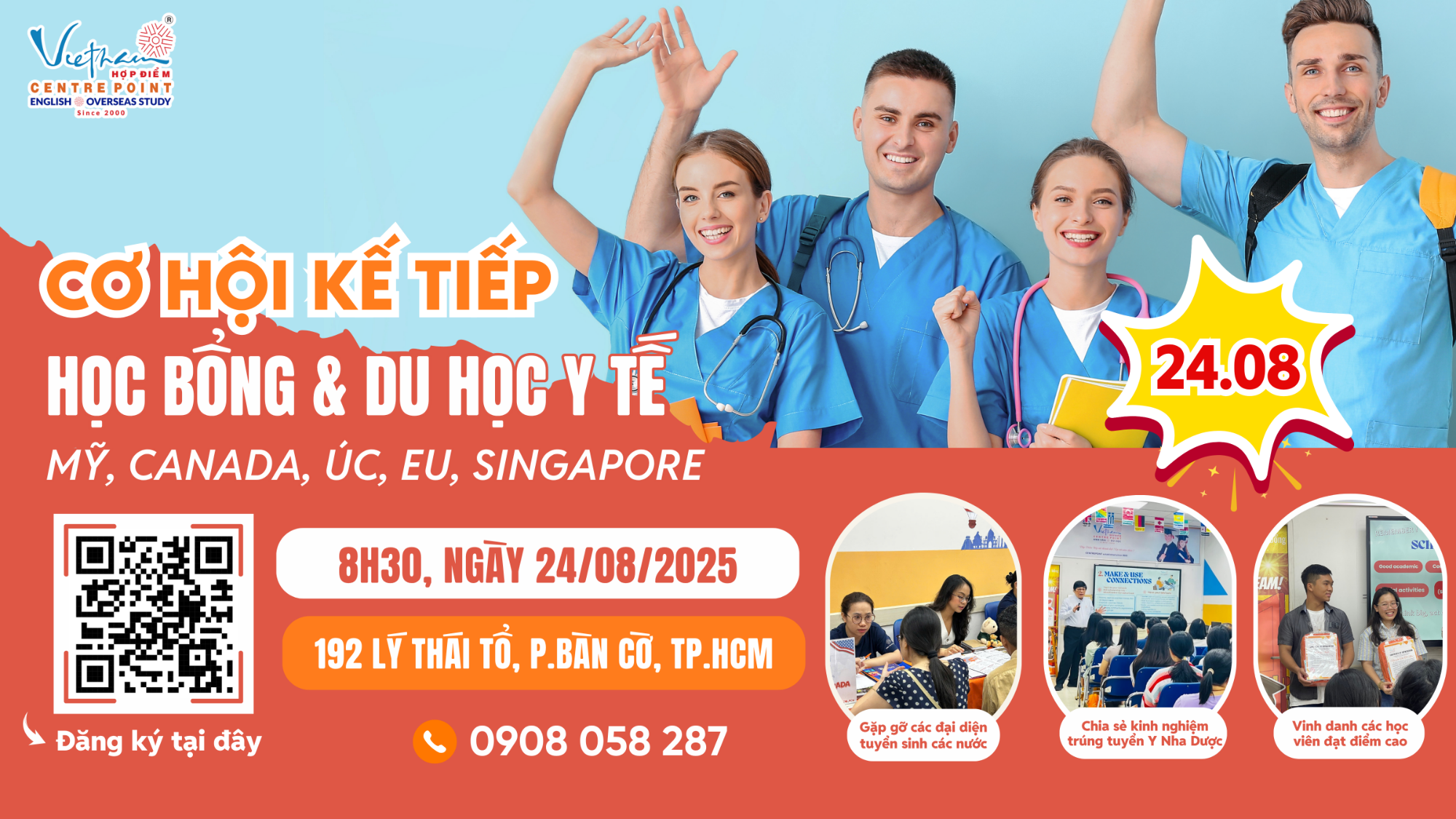 24/8: CƠ HỘI THỨ 2 – MỞ RA TƯƠNG LAI DU HỌC Y TẾ & SĂN HỌC BỔNG TẠI ĐH DEBRECEN (HUNGARY)