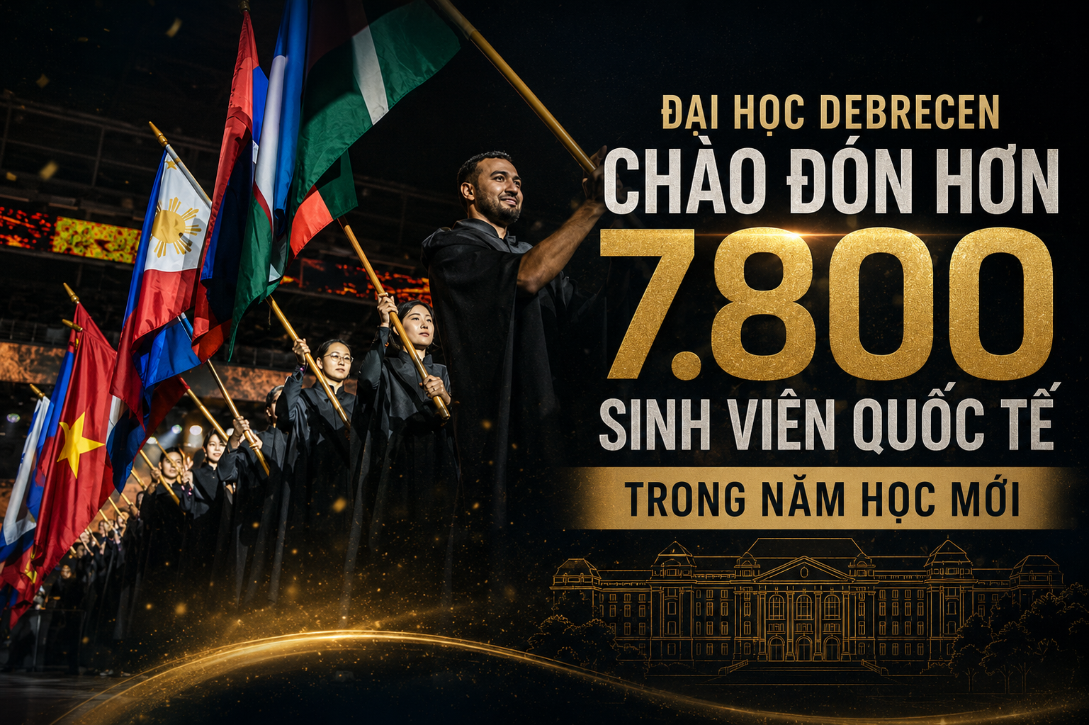 Số Lượng Sinh Viên Quốc Tế Tại Đại Học Debrecen Tiếp Tục Tăng Trong Năm Học 2026–2027