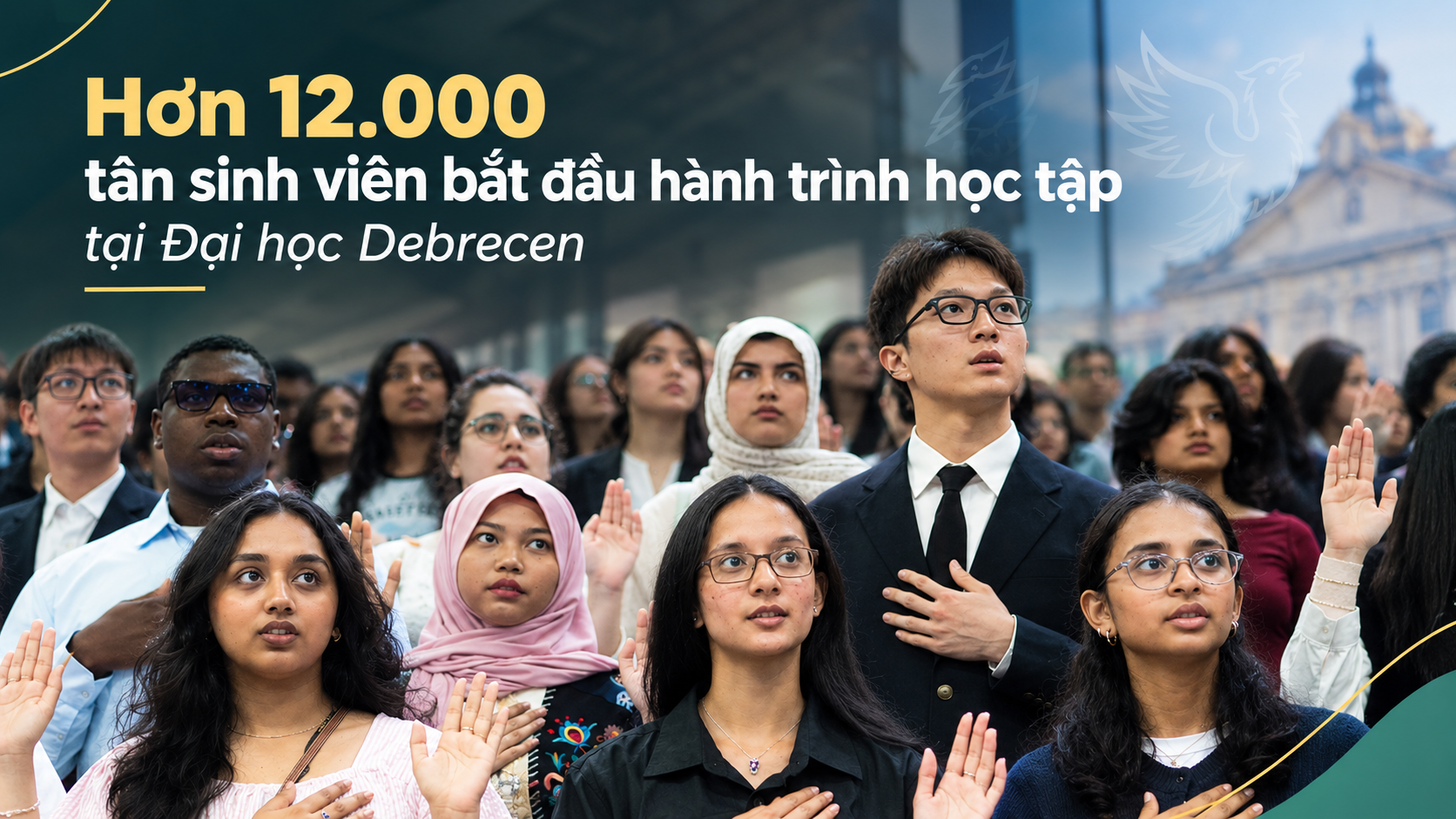 Hơn 12.000 Tân Sinh Viên Bắt Đầu Hành Trình Học Tập Tại Đại Học Debrecen