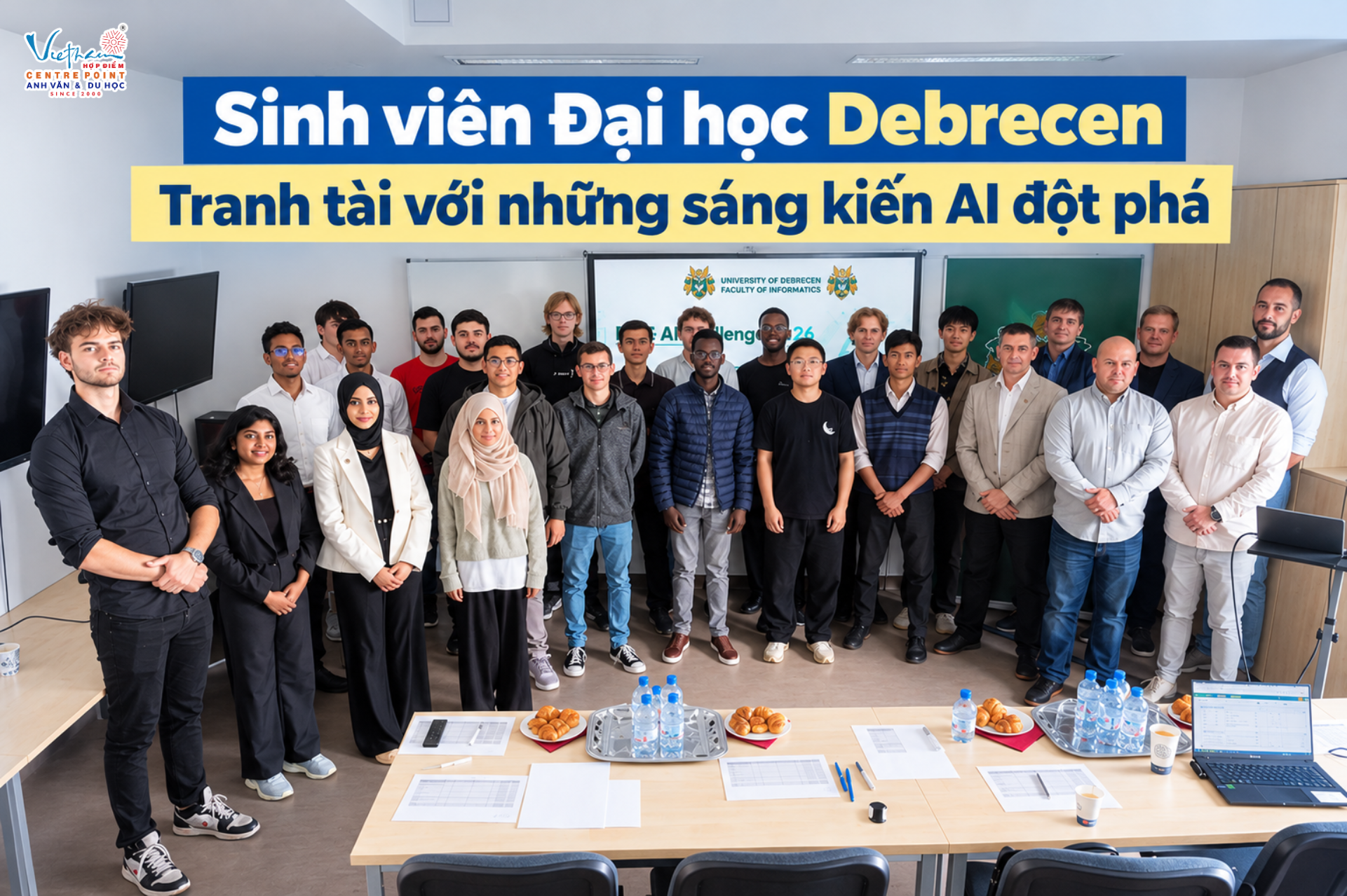 Sinh Viên Đại Học Debrecen Tranh Tài Với Những Sáng Kiến AI Đột Phá