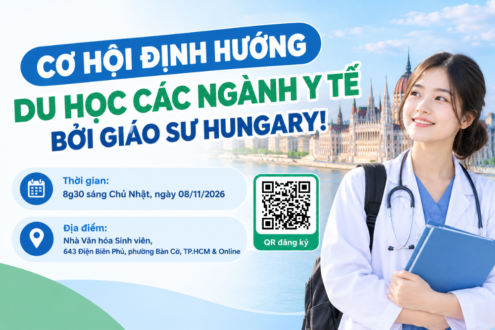 CƠ HỘI ĐỊNH HƯỚNG DU HỌC CÁC NGÀNH Y TẾ BỞI GIÁO SƯ HUNGARY