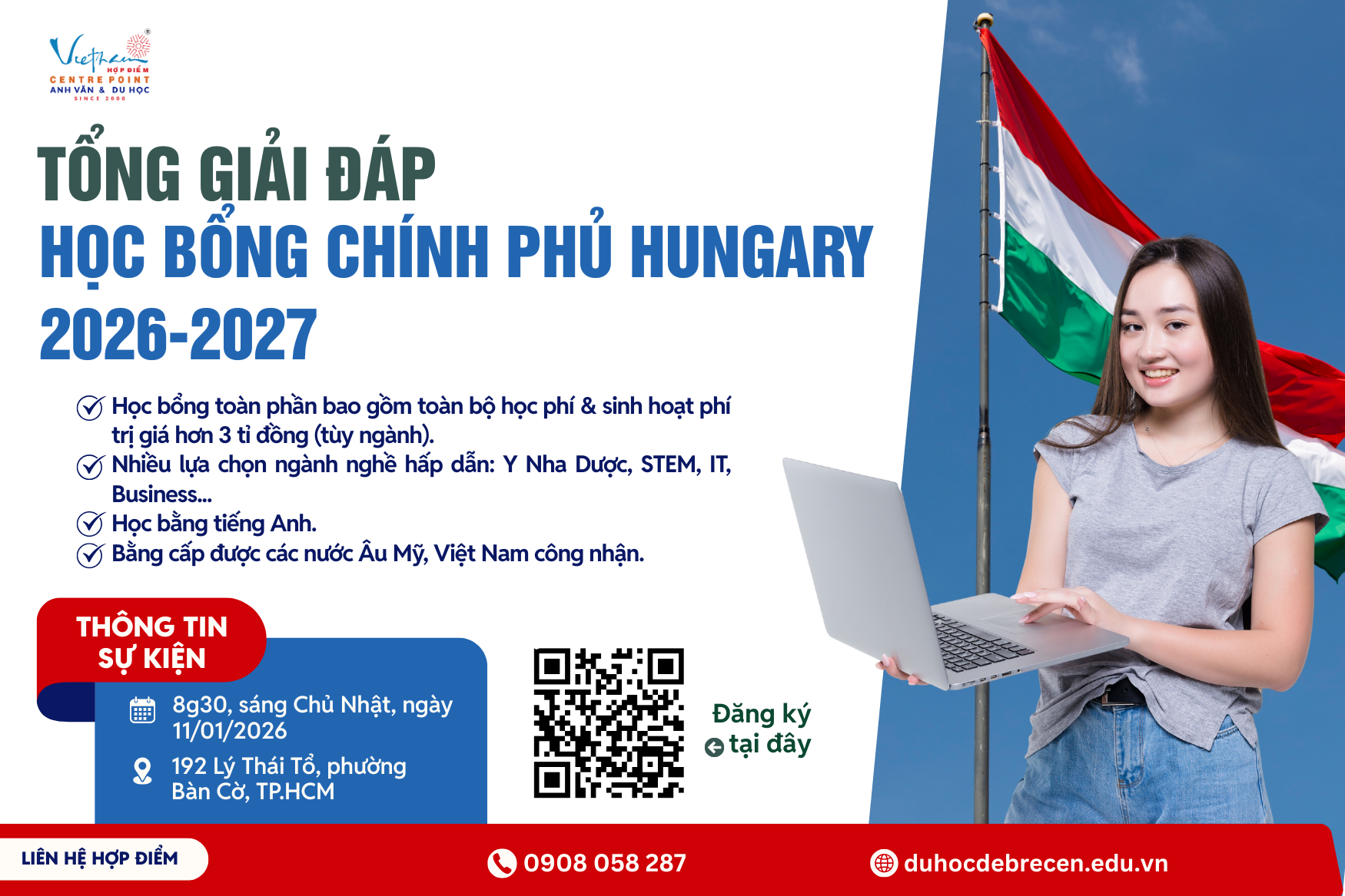 TỔNG GIẢI ĐÁP HỌC BỔNG CHÍNH PHỦ STIPEDIUM HUNGARICUM 2026 - 2027